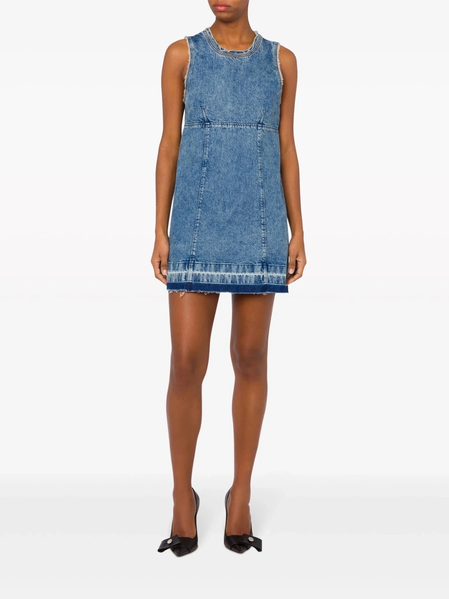 Rochie de zi MOSCHINO JEANS albastra - Img 2