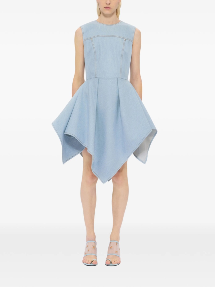 Rochie de zi MSGM albastra - Img 2