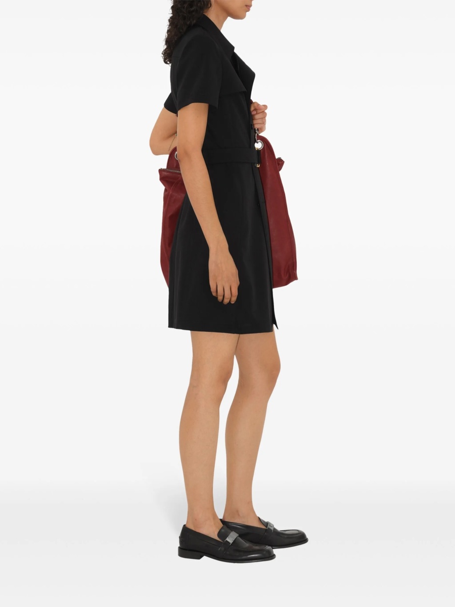 Rochie de zi Peuterey neagra din lana - Img 3