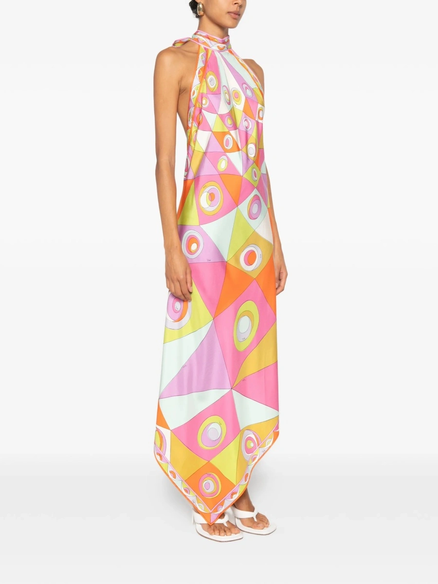 Rochie de zi PUCCI roz - Img 3