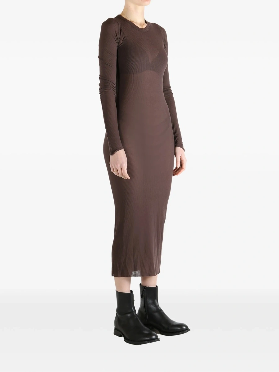 Rochie de zi Rick Owens maro - Img 3