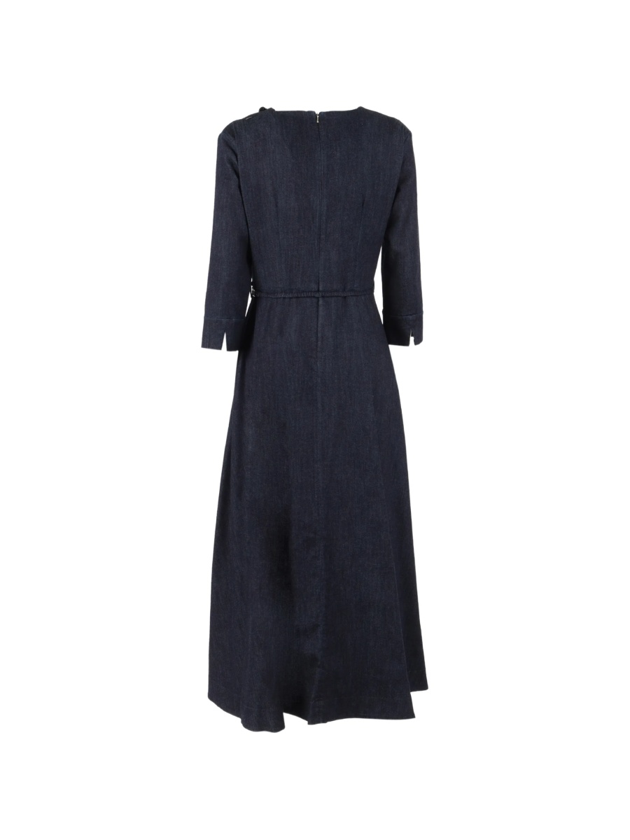 Rochie de zi S MaxMara albastra - Img 2