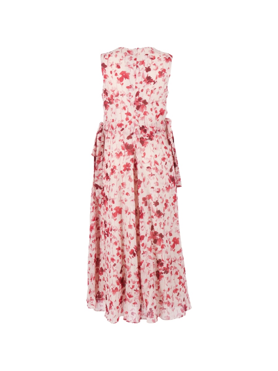 Rochie de zi S MaxMara roz din ramie - Img 2