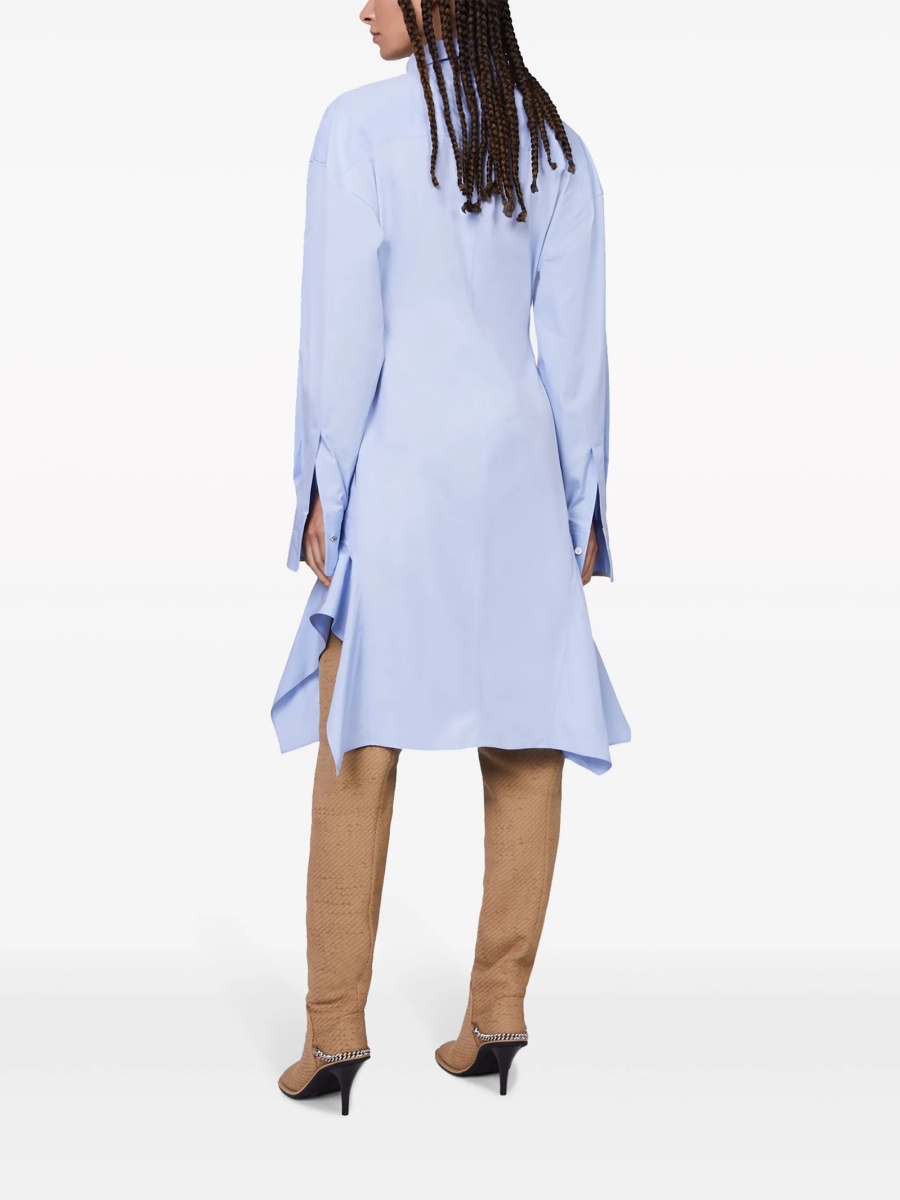 Rochie de zi Stella McCartney albastra - Img 3