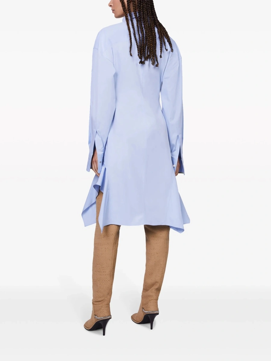 Rochie de zi Stella McCartney albastra - Img 3