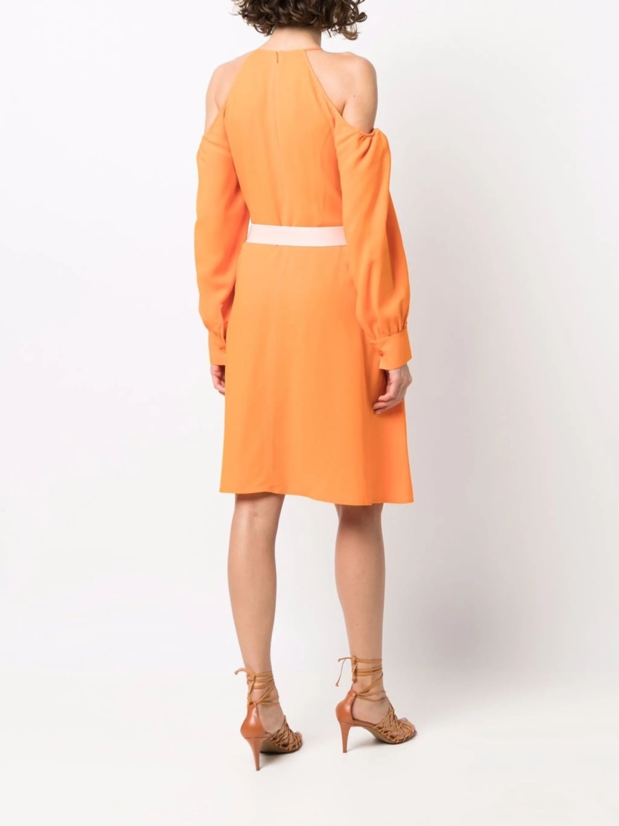 Rochie de zi Stella McCartney portocalie - Img 4