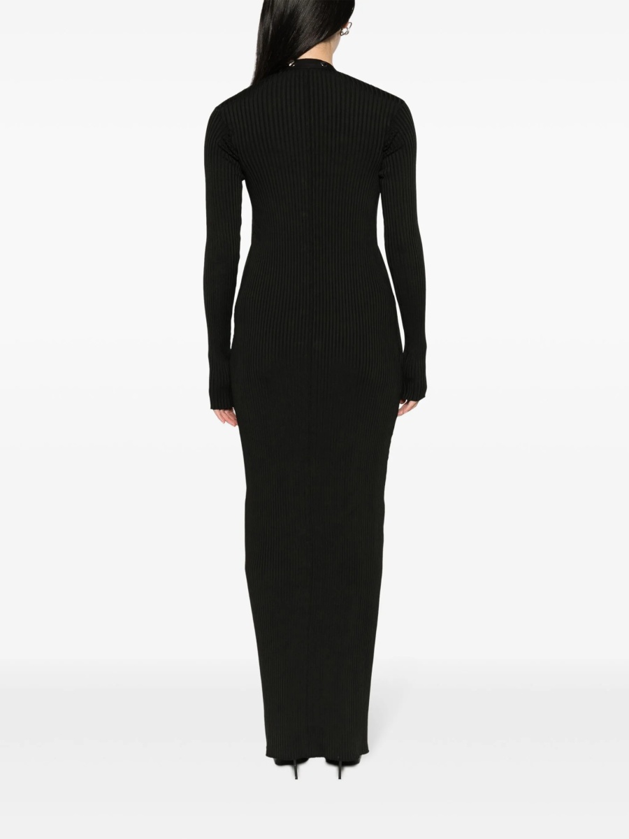 Rochie de zi THE ATTICO neagra - Img 4