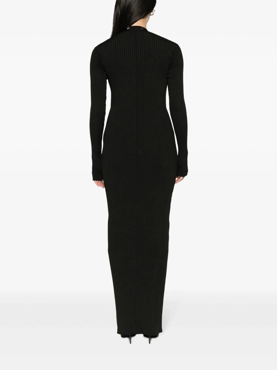 Rochie de zi THE ATTICO neagra - Img 4