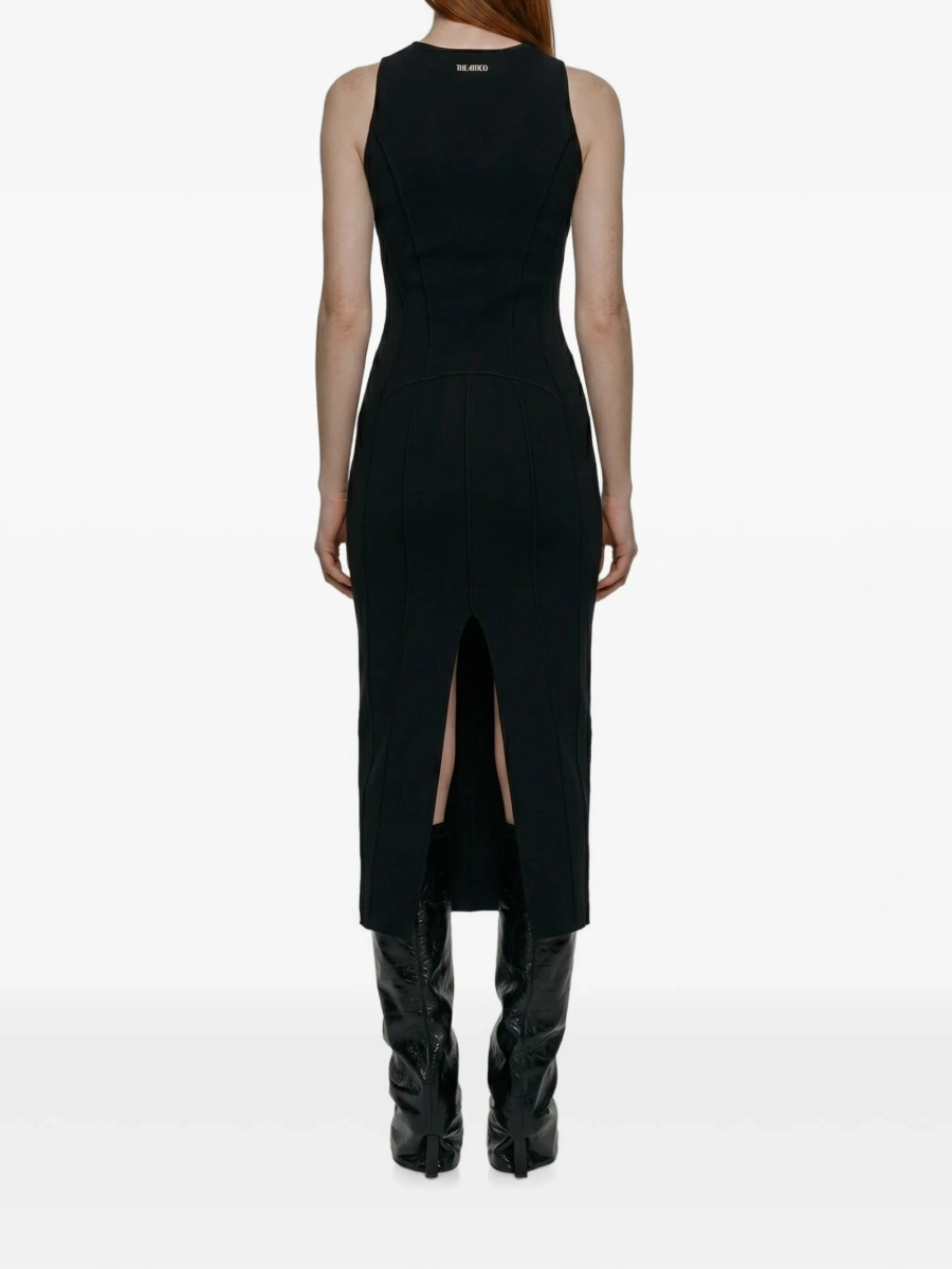 Rochie de zi THE ATTICO neagra - Img 2