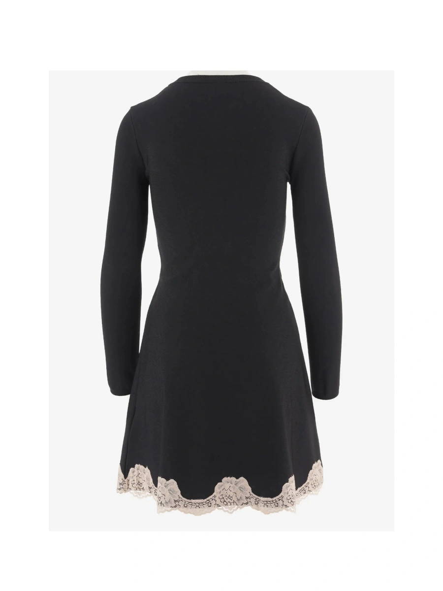 Rochie de zi Valentino Garavani neagra - Img 2
