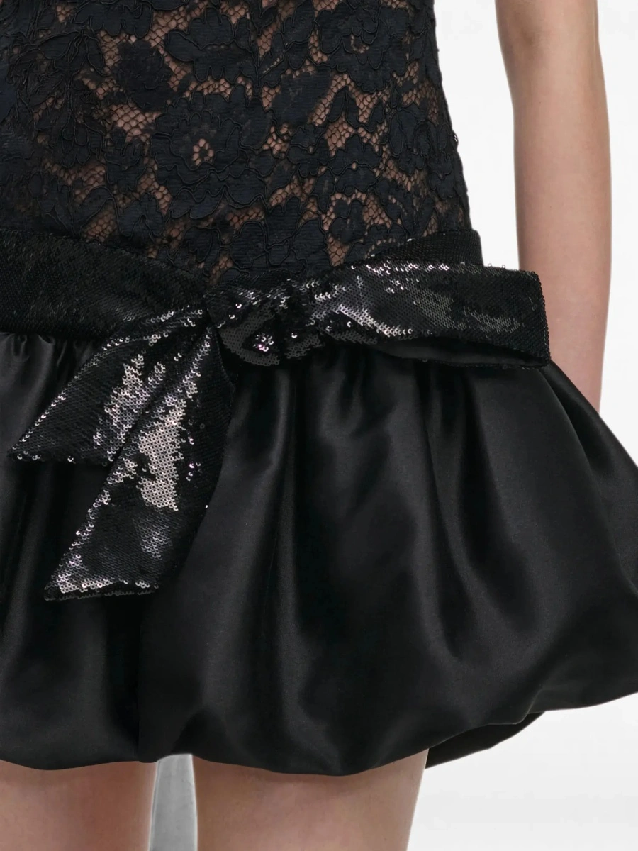 Rochie eleganta Self-Portrait neagra - Img 8