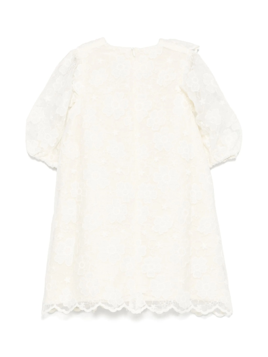 Rochie eleganta Tartine et Chocolat alba din poliamida - Img 2