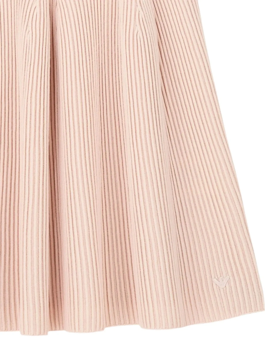 Rochie EMPORIO ARMANI KIDS roz din bumbac - Img 5
