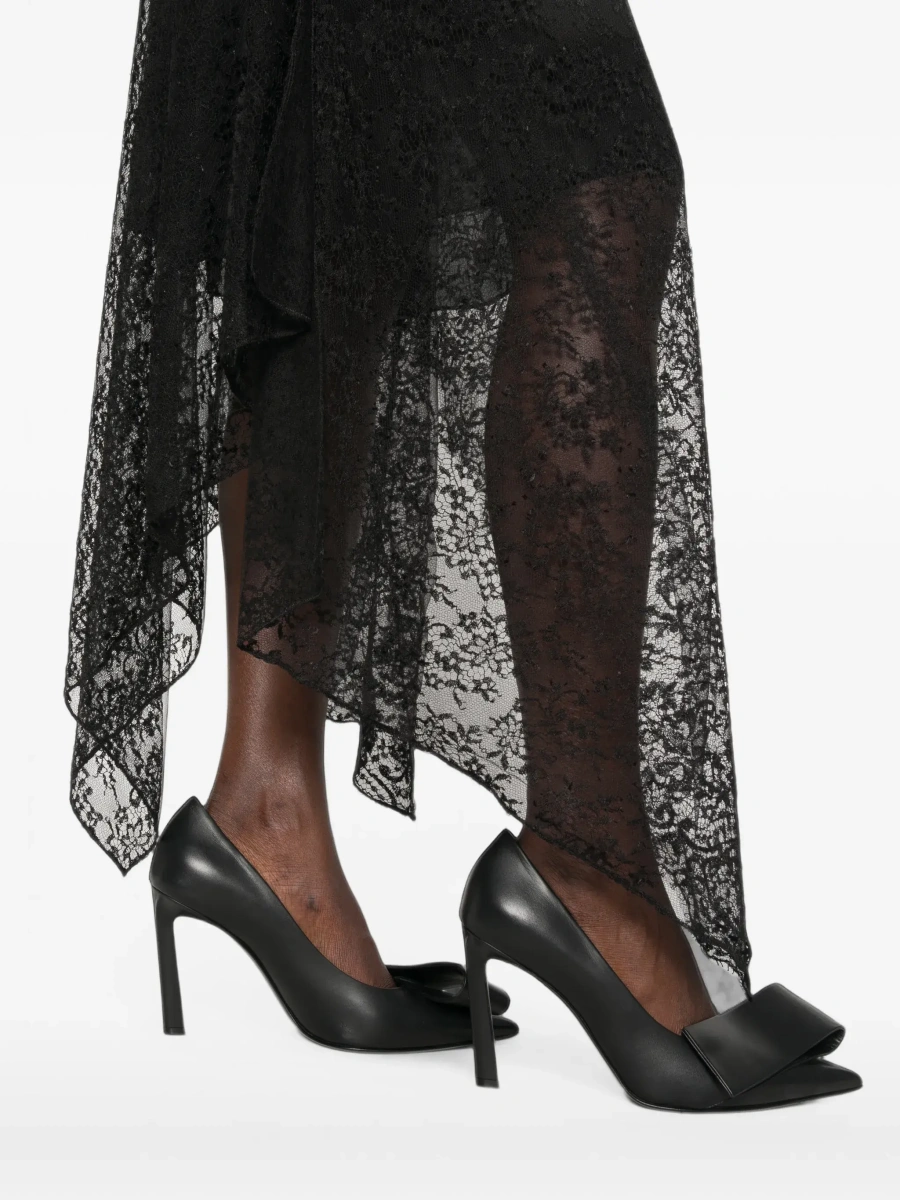 Rochie Fendi neagra din matase - Img 7