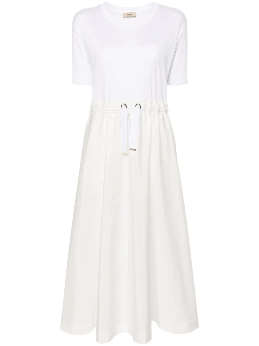 Rochie lunga Herno alba - Img 8