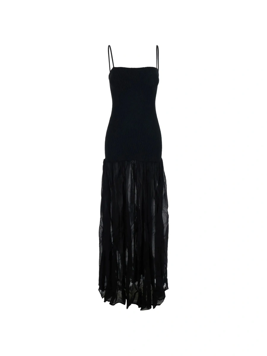 Rochie lunga HUNZA G neagra - Img 6