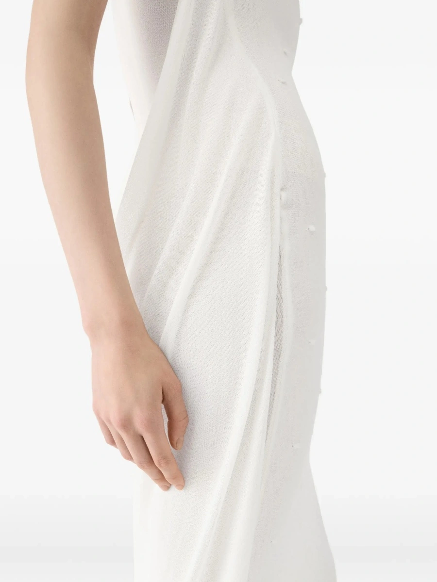Rochie lunga JACQUEMUS alba - Img 6