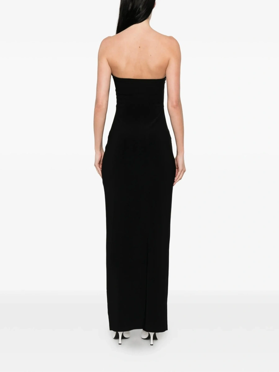 Rochie lunga NORMA KAMALI neagra - Img 6