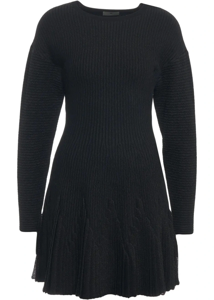 Rochie scurta Elisabetta Franchi neagra - Img 2