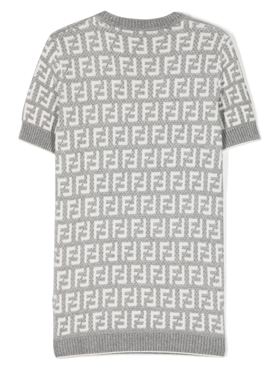 Rochie tricotata Fendi gri - Img 2