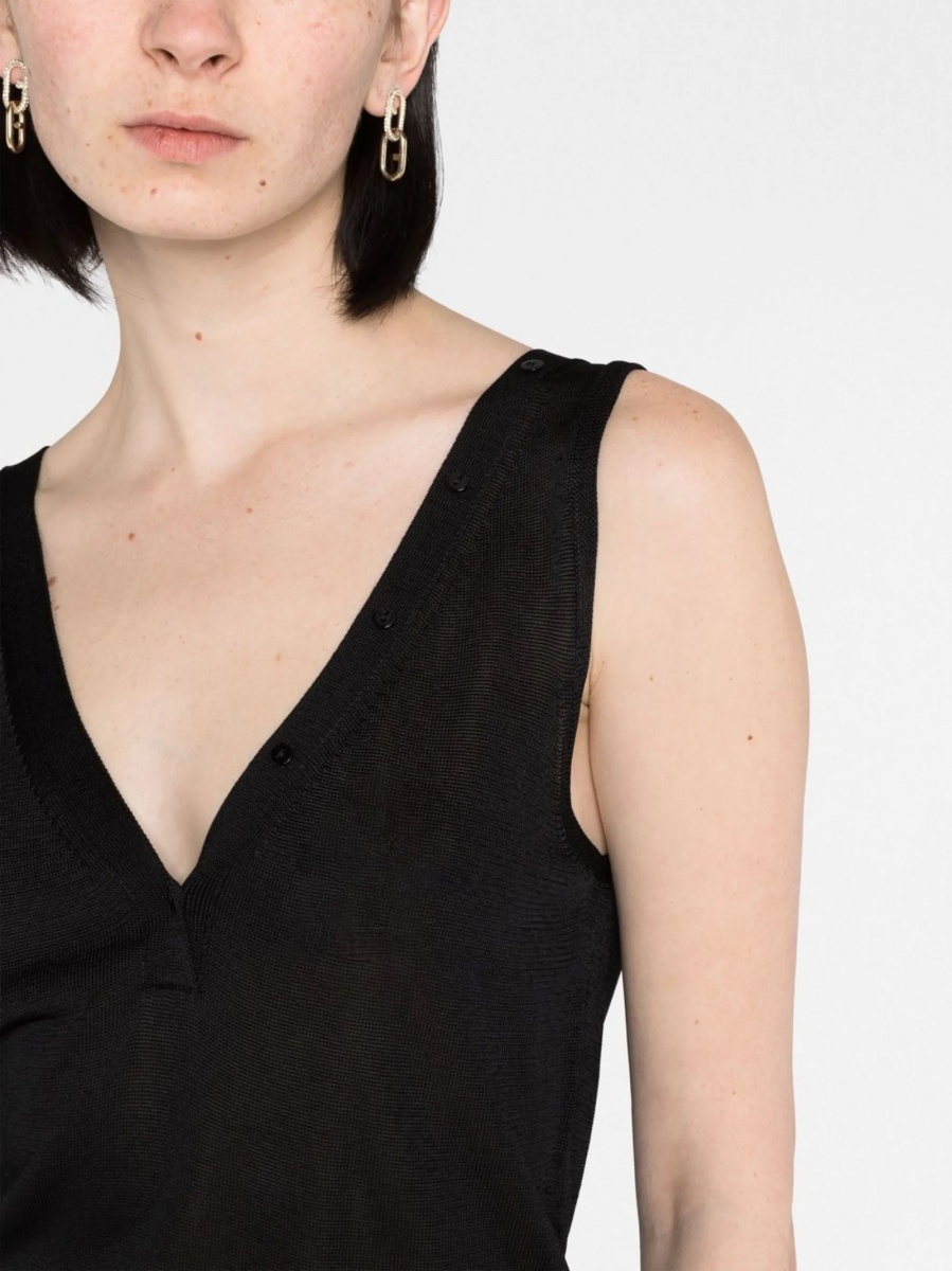 Rochie tricotata Tom Ford neagra - Img 3