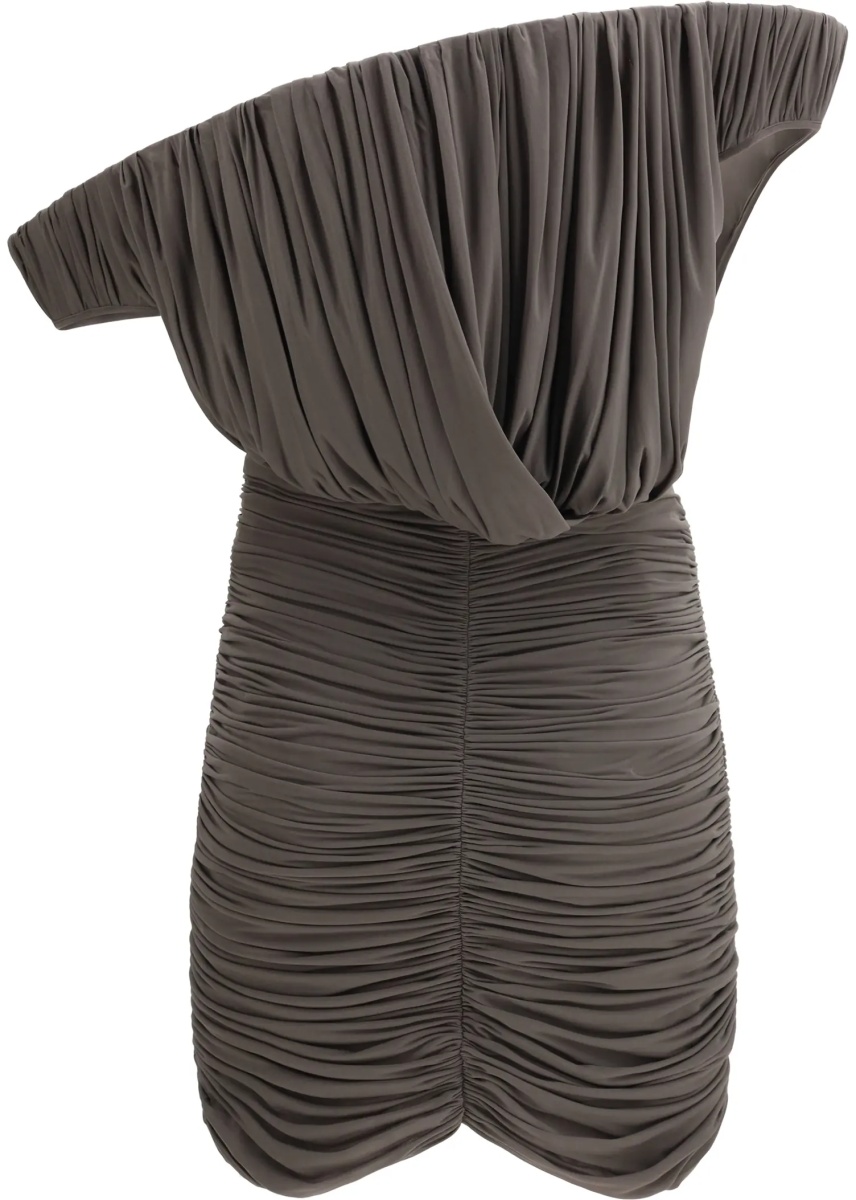Rochii Asymmetrical petal mini Dress - Img 2