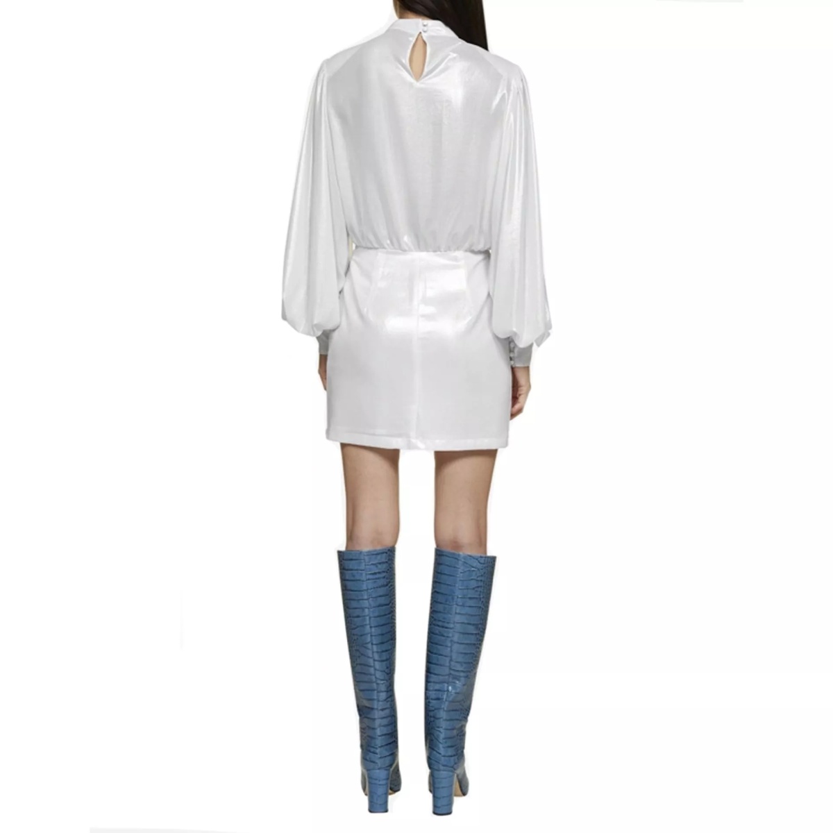 Rochii Blanca Vita Abelia Laminated Mini Dress - Img 3
