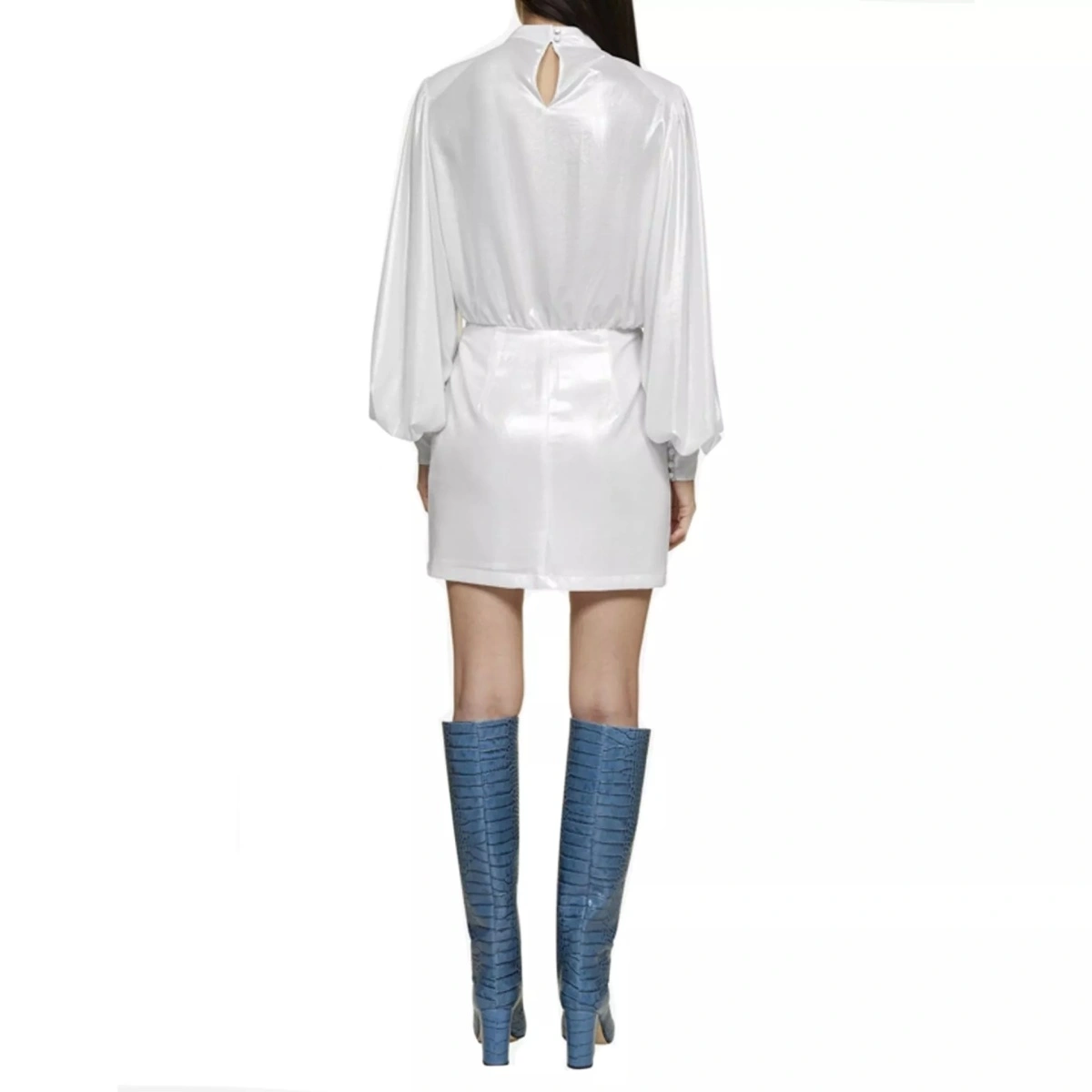 Rochii Blanca Vita Abelia Laminated Mini Dress - Img 3