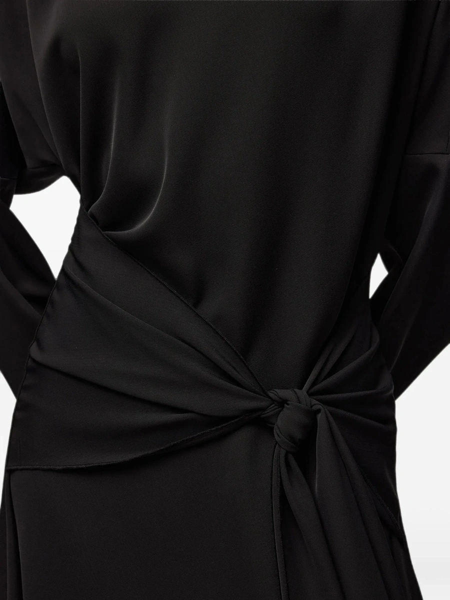 Rochii Draped-knot crepe mini Dress - Img 5