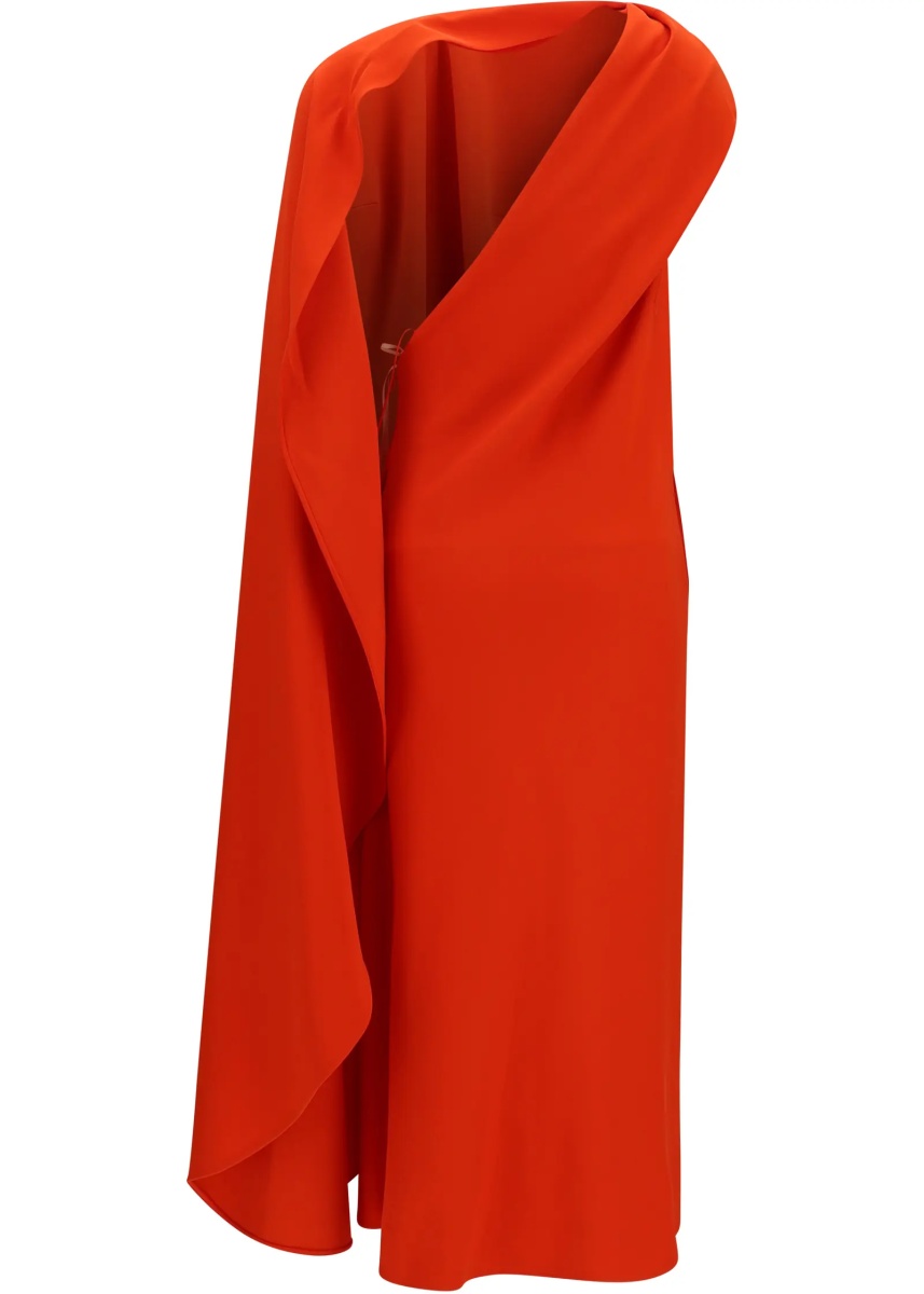 Rochii Draped silk maxi Dress - Img 2