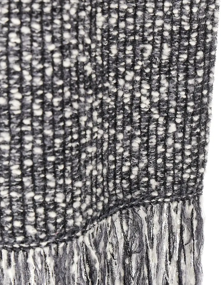 Rochii Fringed knit midi dress - Img 2