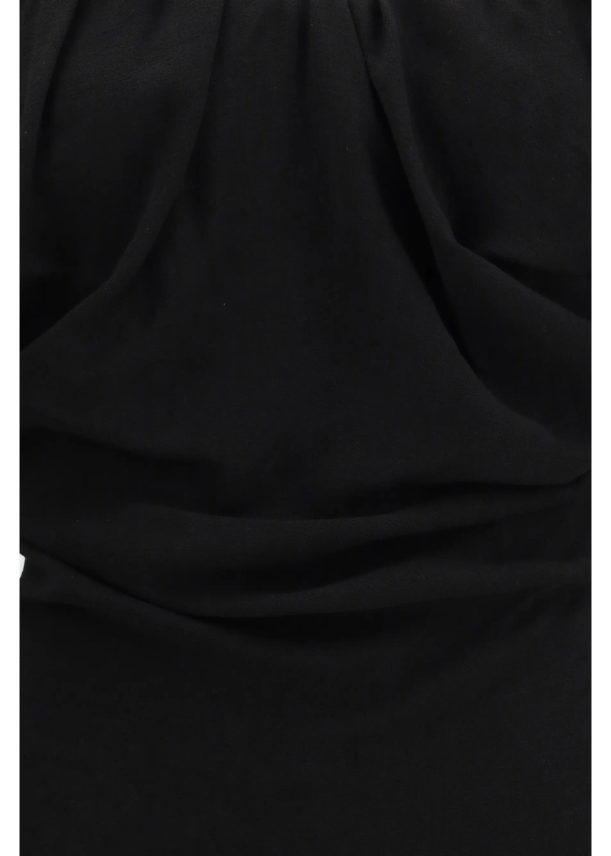 Rochii Ginnie Amber draped long Dress - Img 3