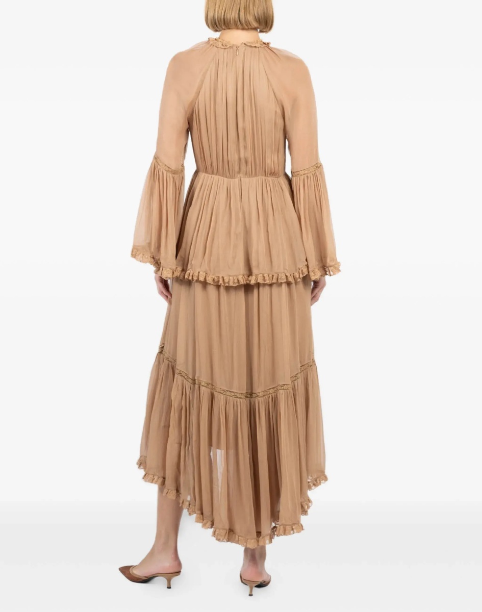 Rochii "Hypnotic Peplum" Ruffle Dress - Img 4