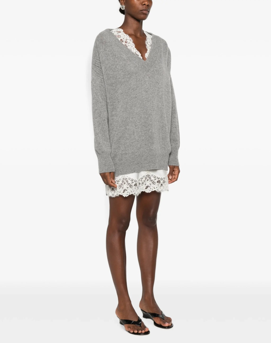 Rochii Knit Dress with slip - Img 5