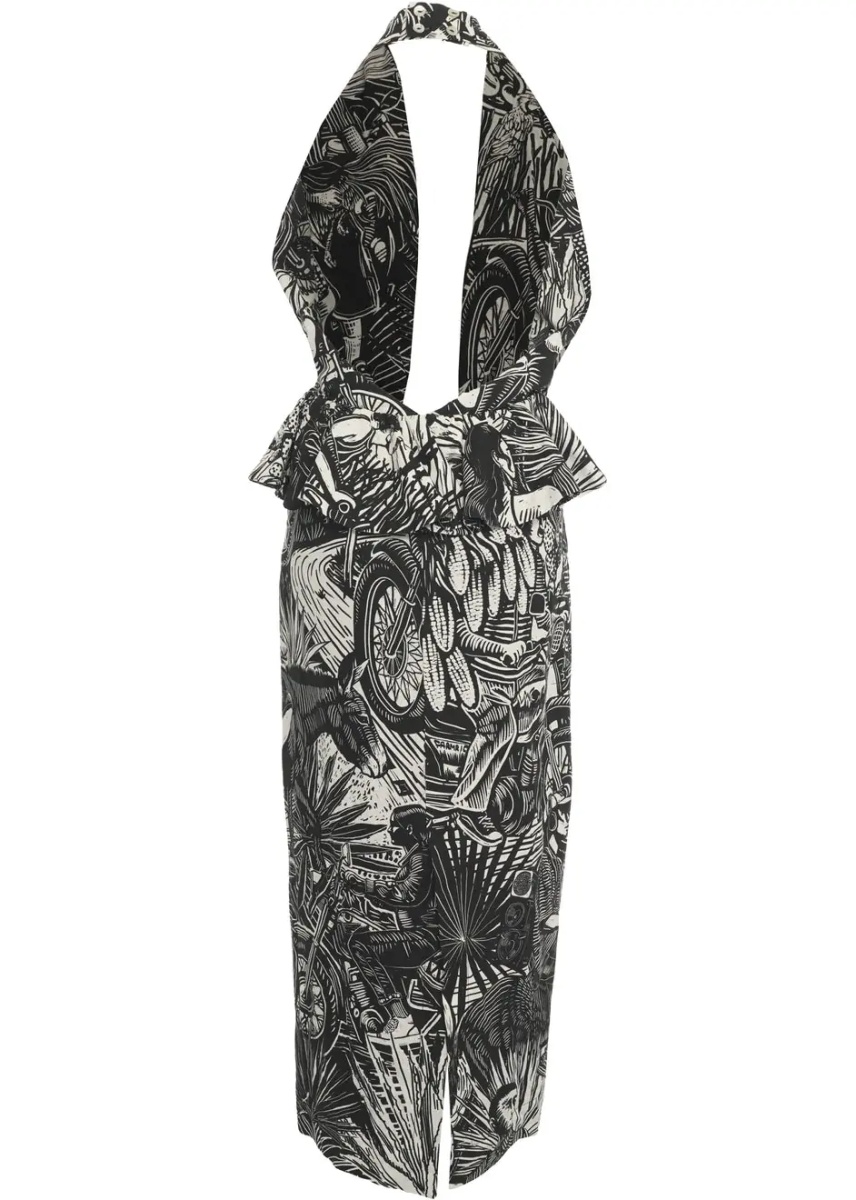Rochii Linen blend maxi dress - Img 3