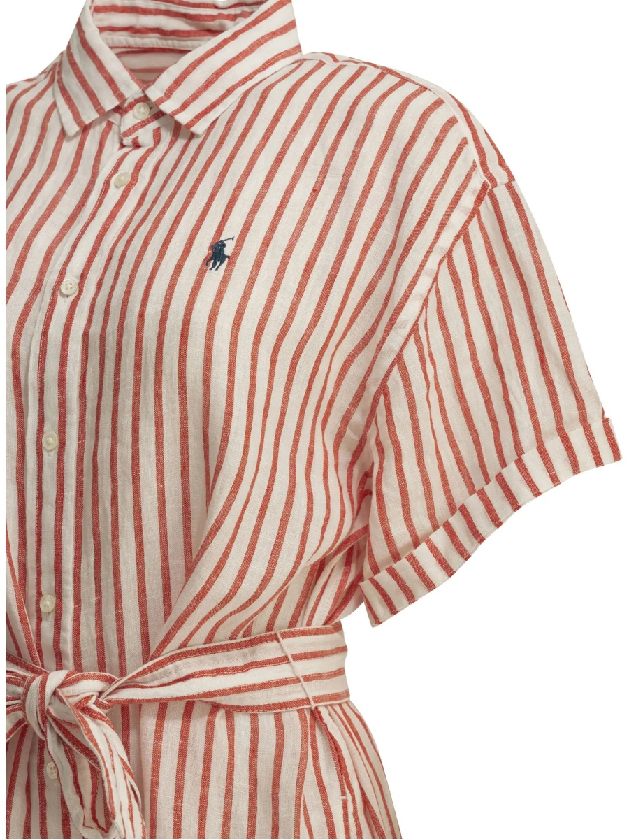 Rochii Long shirt dress with logo - Img 4