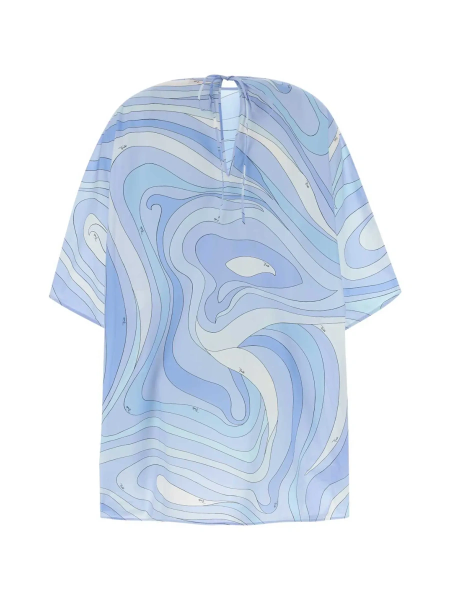 Rochii "Marmo" Short caftan dress - Img 5