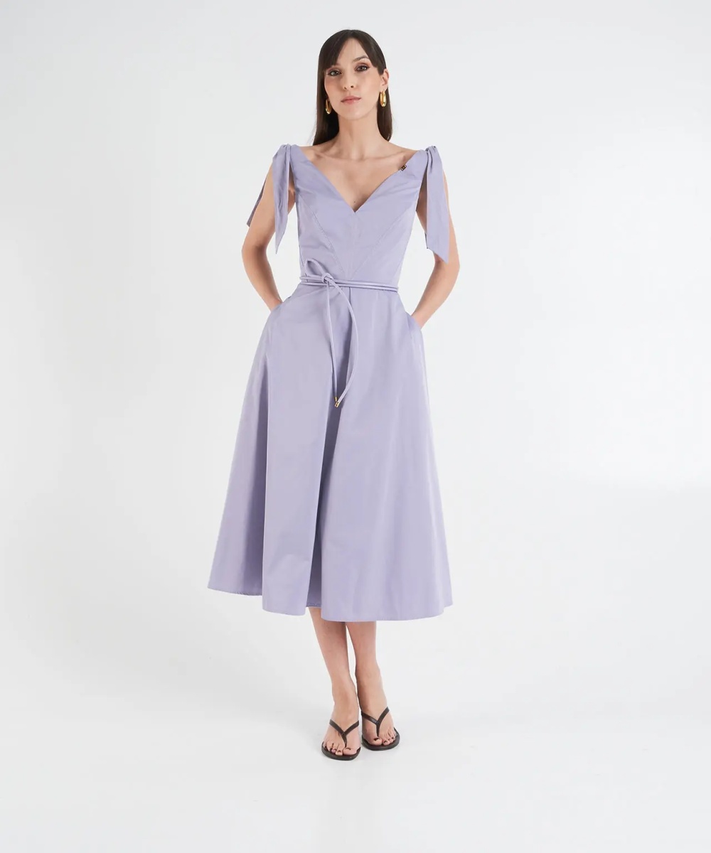 Rochii Midi dress with bow details - Img 3