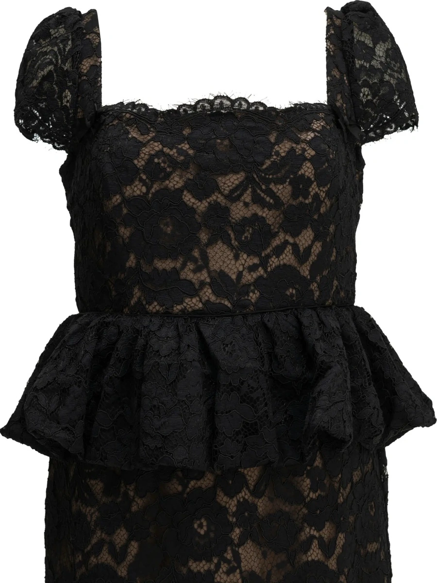 Rochii Midi-length sheath dress with ruffles - Img 3