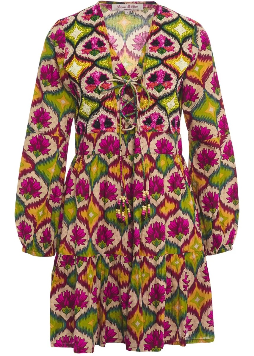 Rochii Mini dress with print 'Allegra' - Img 2