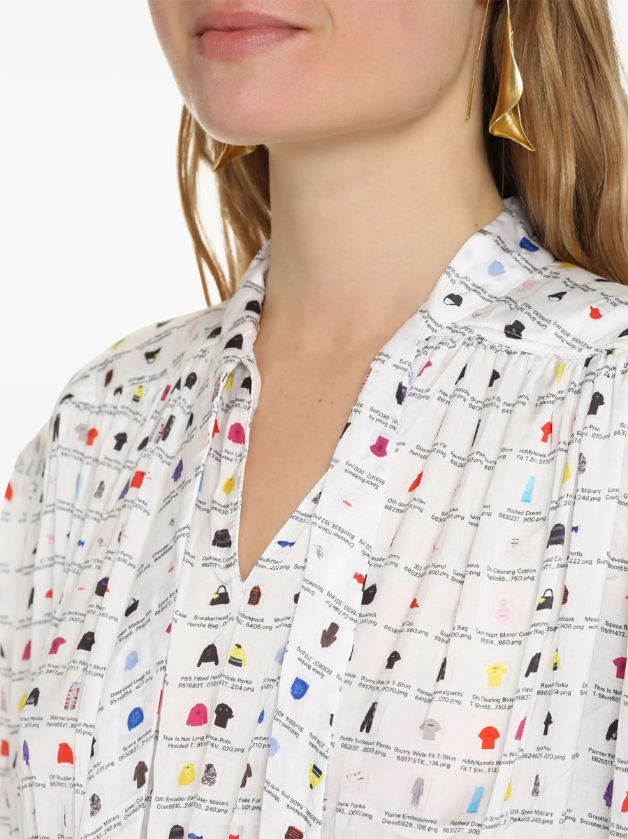 Rochii "Paper Crush Floral" Dress - Img 4
