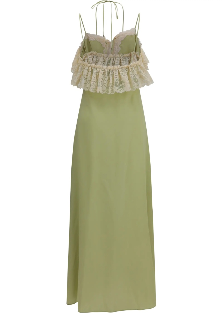 Rochii Silk Dress with lace details - Img 2