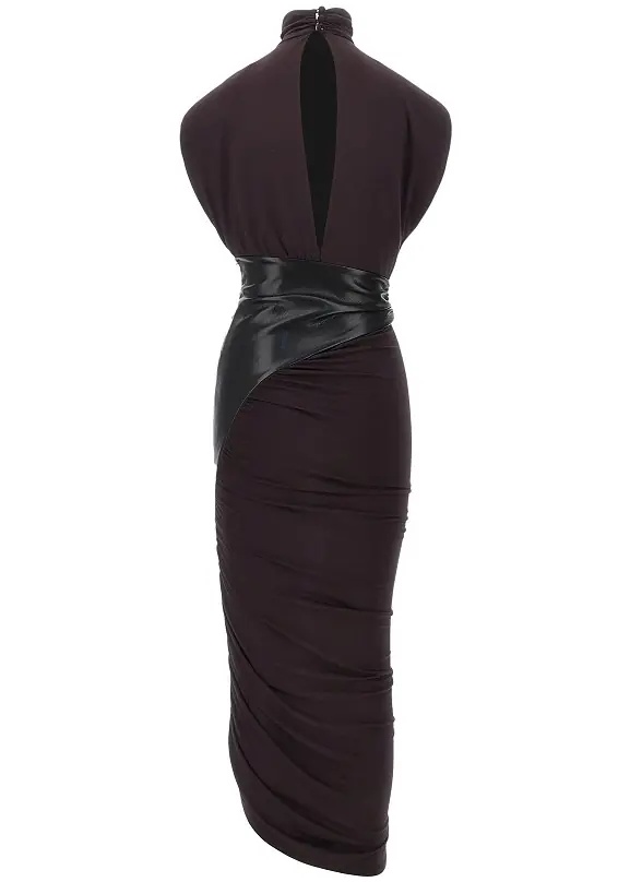 Rochii Stretch viscose long dress - Img 3