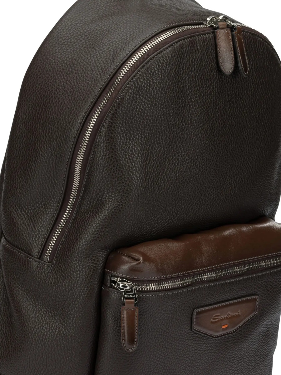 Rucsac Casual Leather Backpack - Img 4