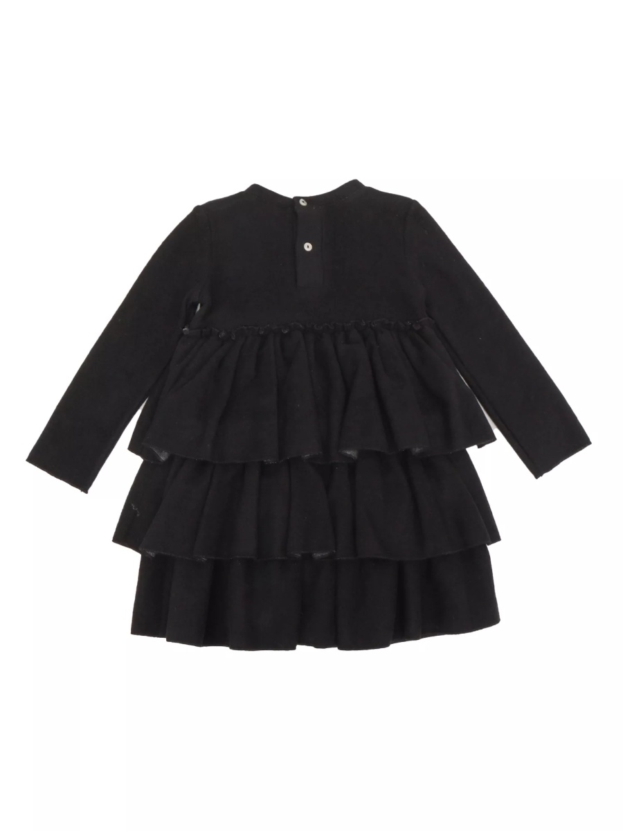RUFFLED MILANO STITCHING DRESS - Img 2