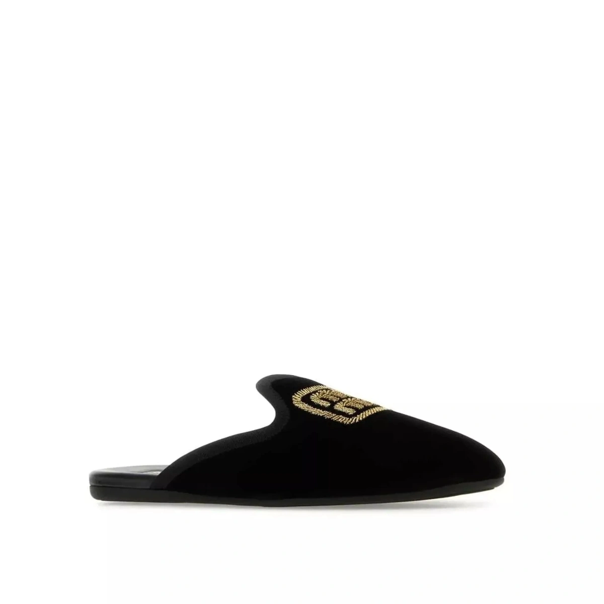 Saboti Miu Miu Logo Embroidered Slip-On Mules - Img 2