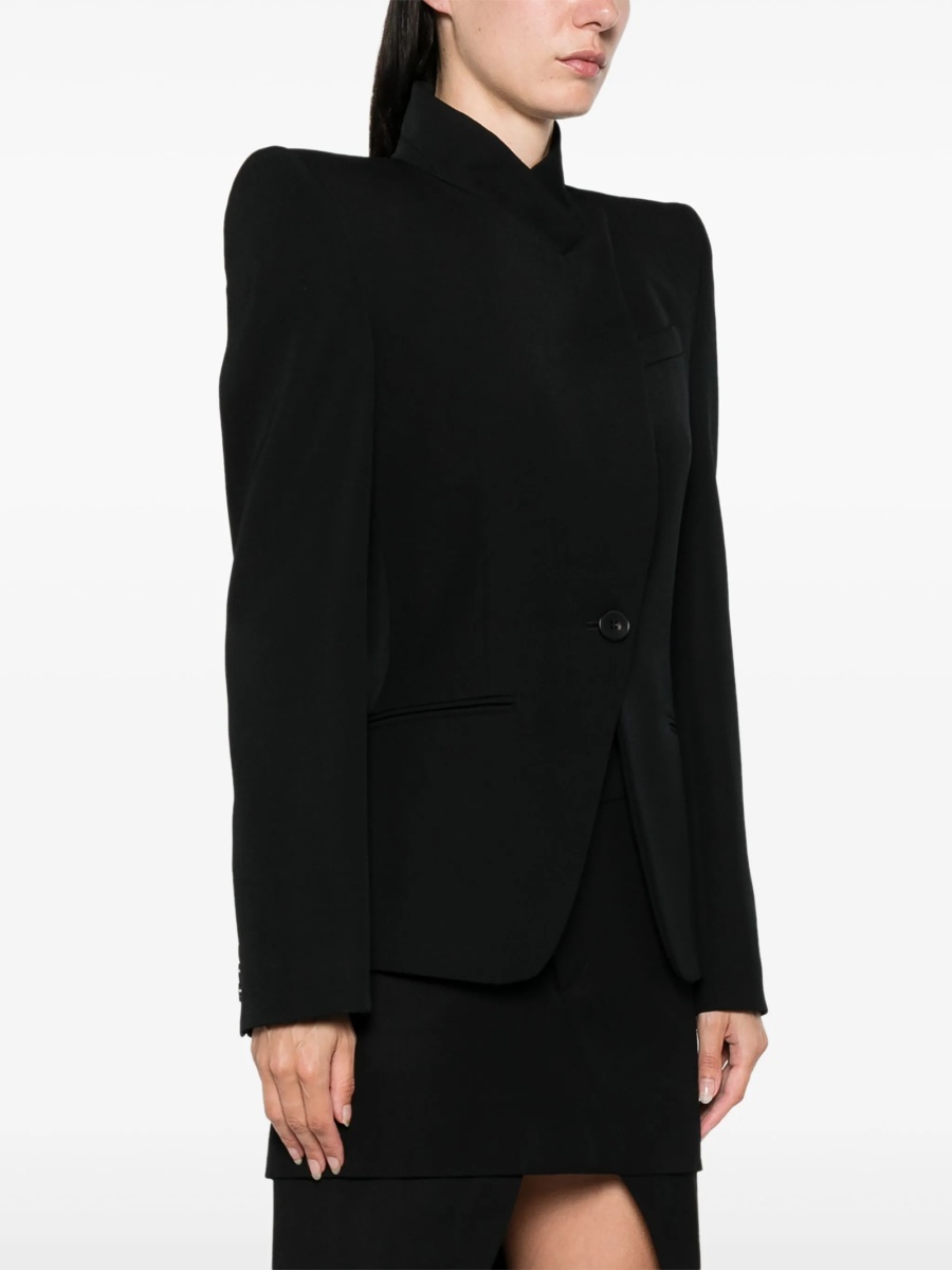 Sacou Alexander McQueen negru din lana - Img 3