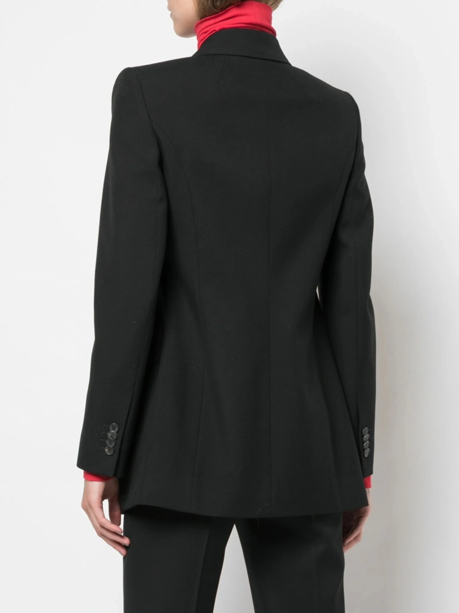 Sacou Balenciaga negru din lana - Img 4