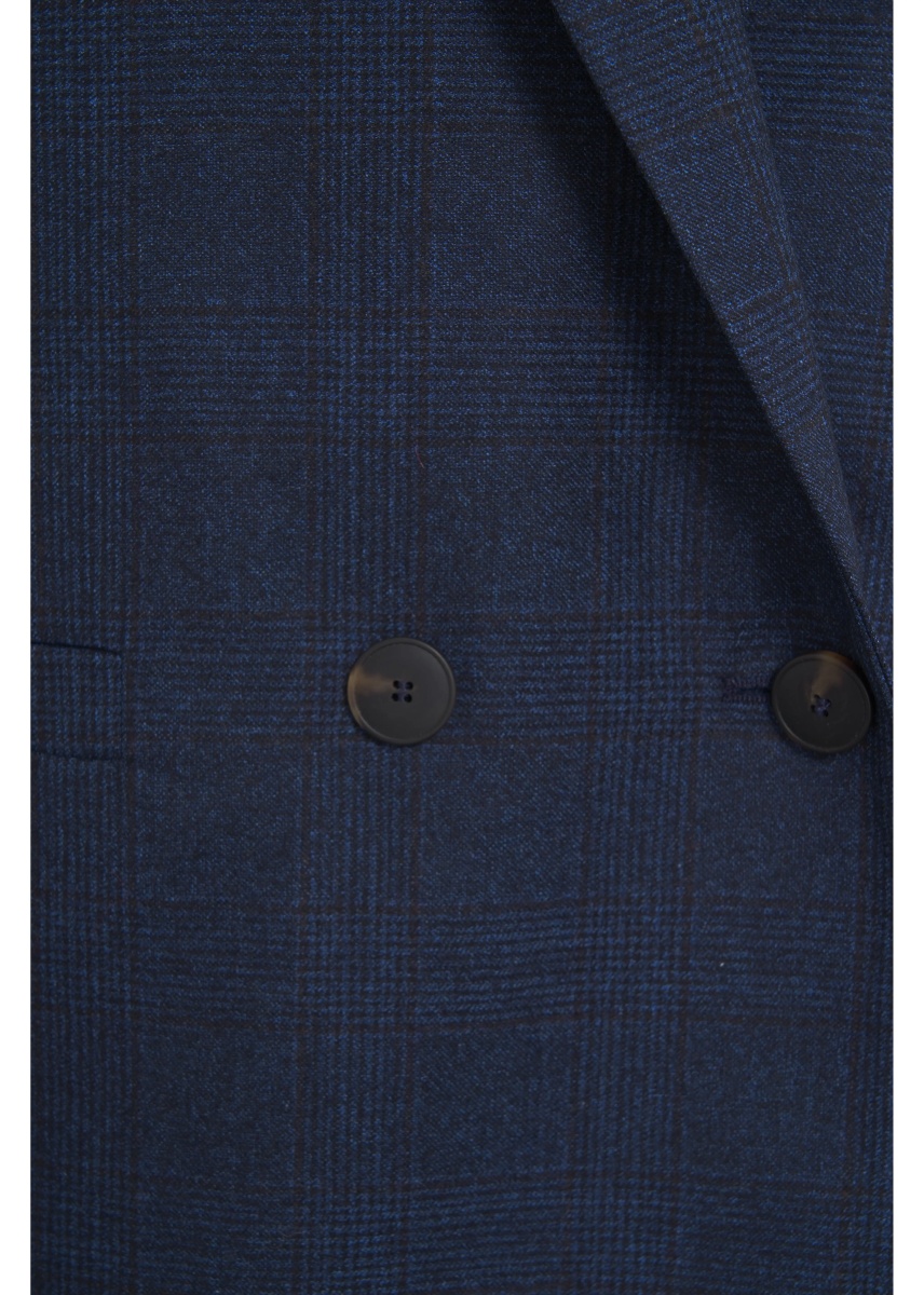 Sacou Blazer with check pattern - Img 4