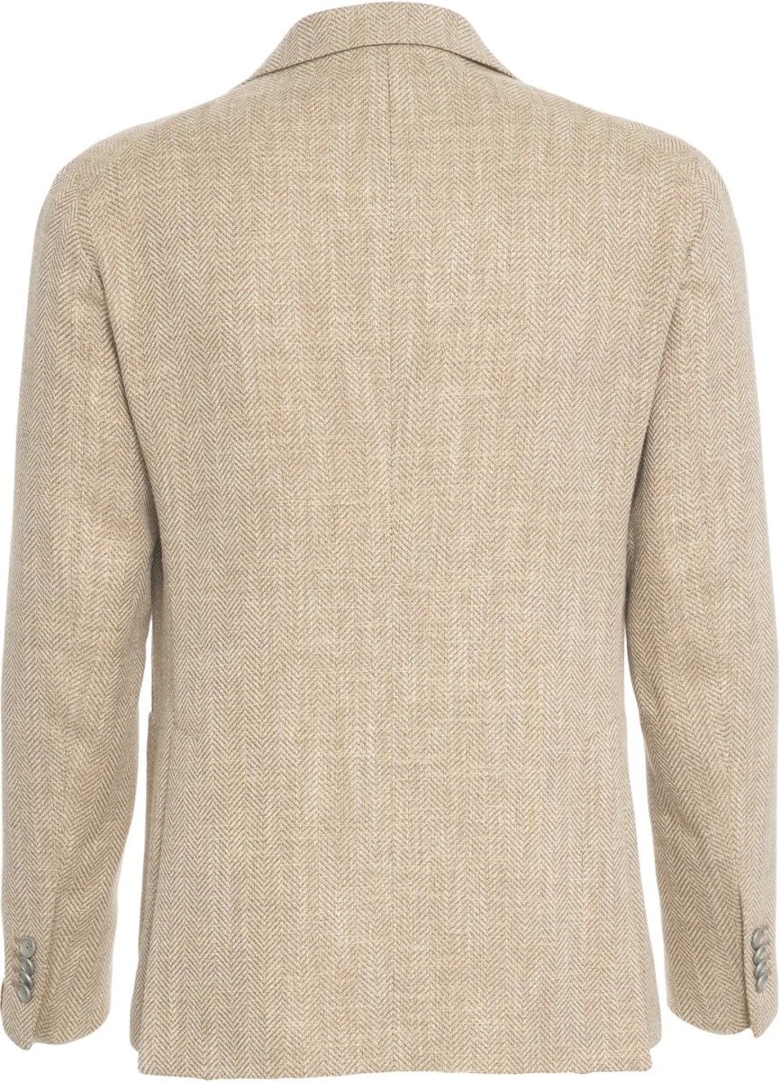 Sacou Blazer with herringbone pattern - Img 5